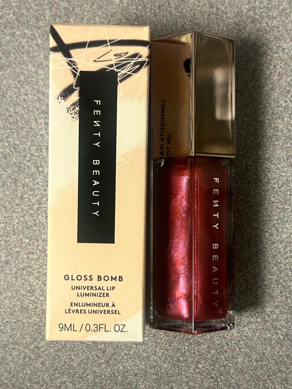 Fenty Beauty Gloss Bomb Lip Luminizer — Shimmering Cherry Red